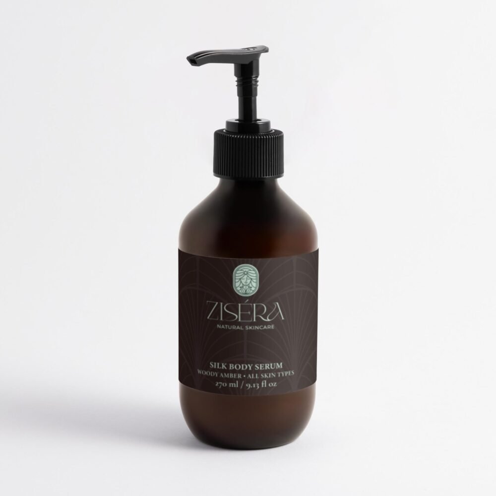 Silk  Body Serum Woody Amber & Leather